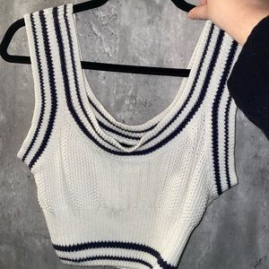 Cider Woven Cropped Tank Top